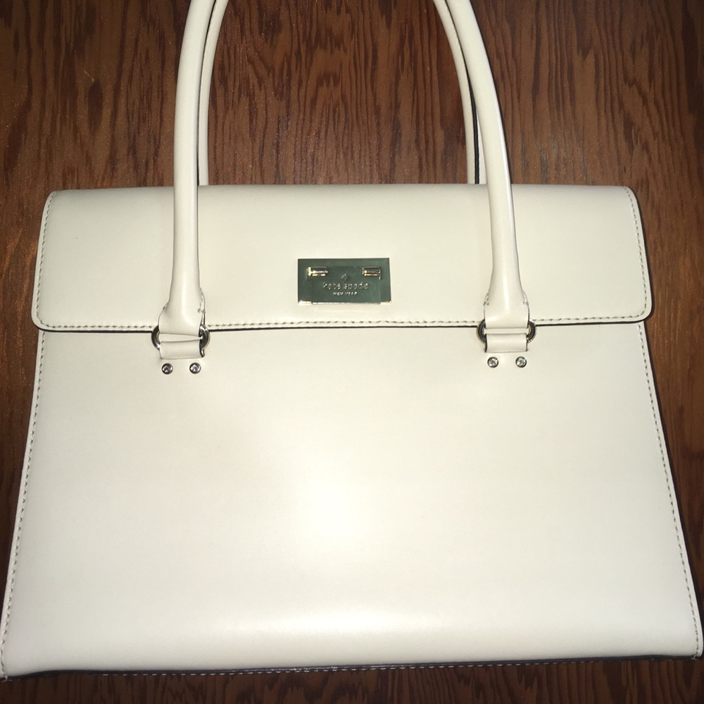 Kate Spade ivory satchel